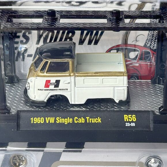 M2 Machines Model Kit 1960 VW SINGLE CAB TRUCK R56 1:64 Hurst Performance Toy - Picture 2 of 9